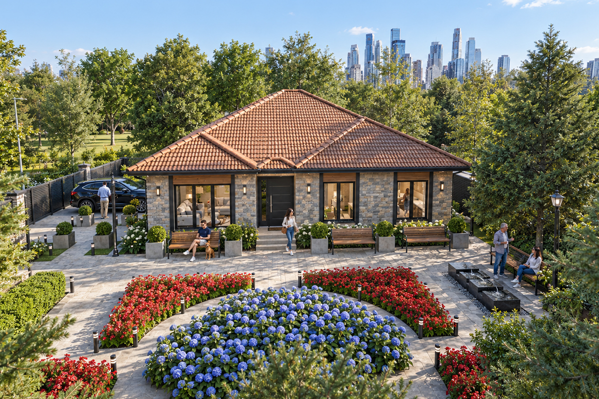 3D Villa Render