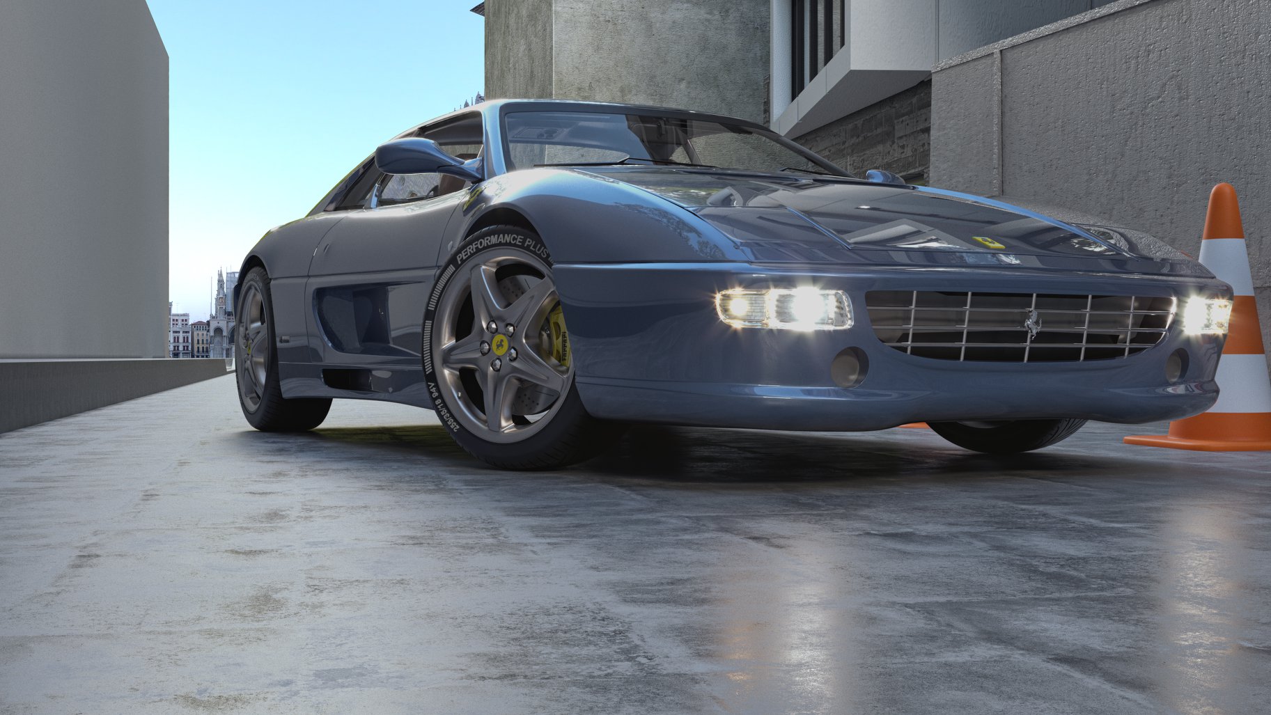 3D Araba Modelleme