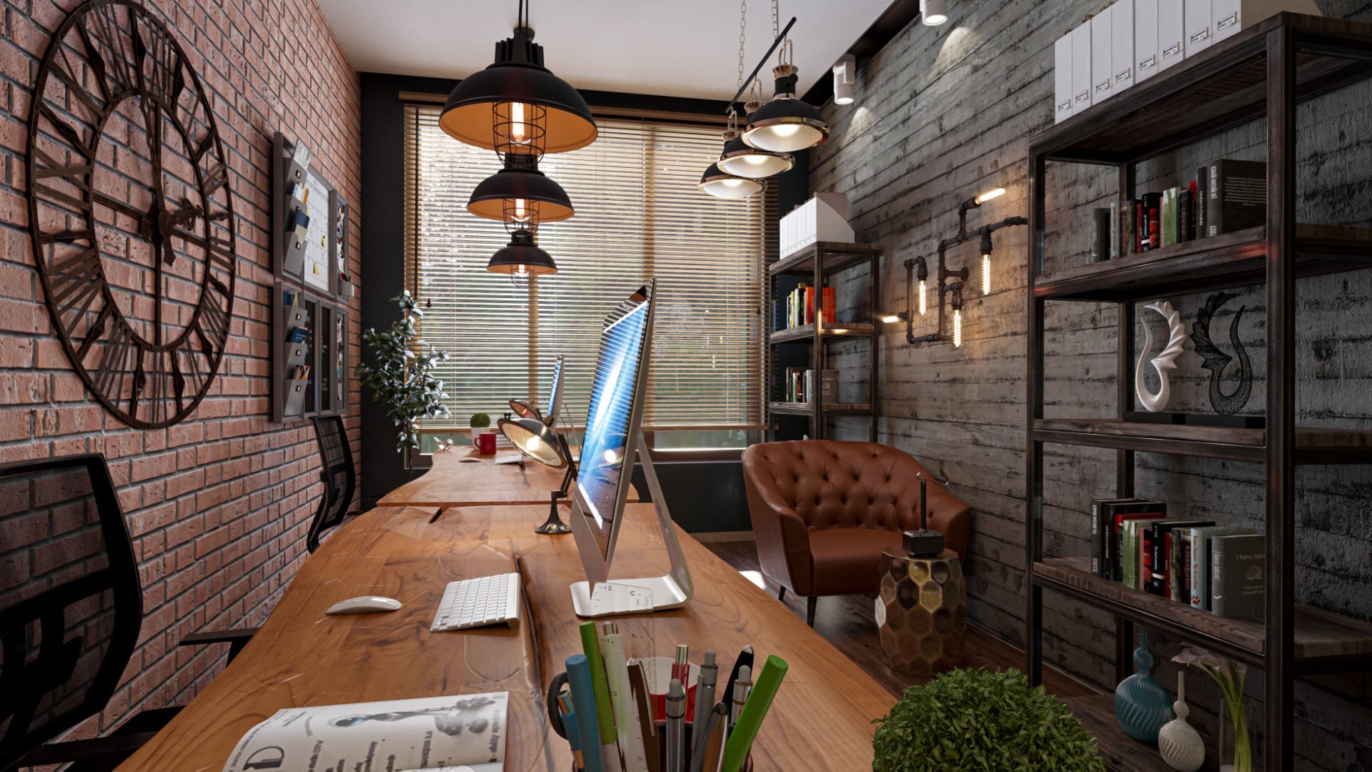 3D Ofis Modelleme
